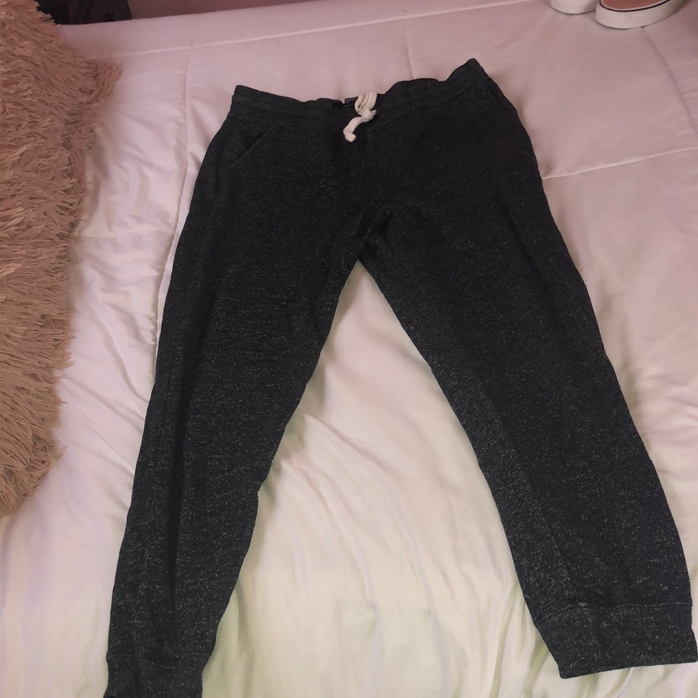 gray joggers